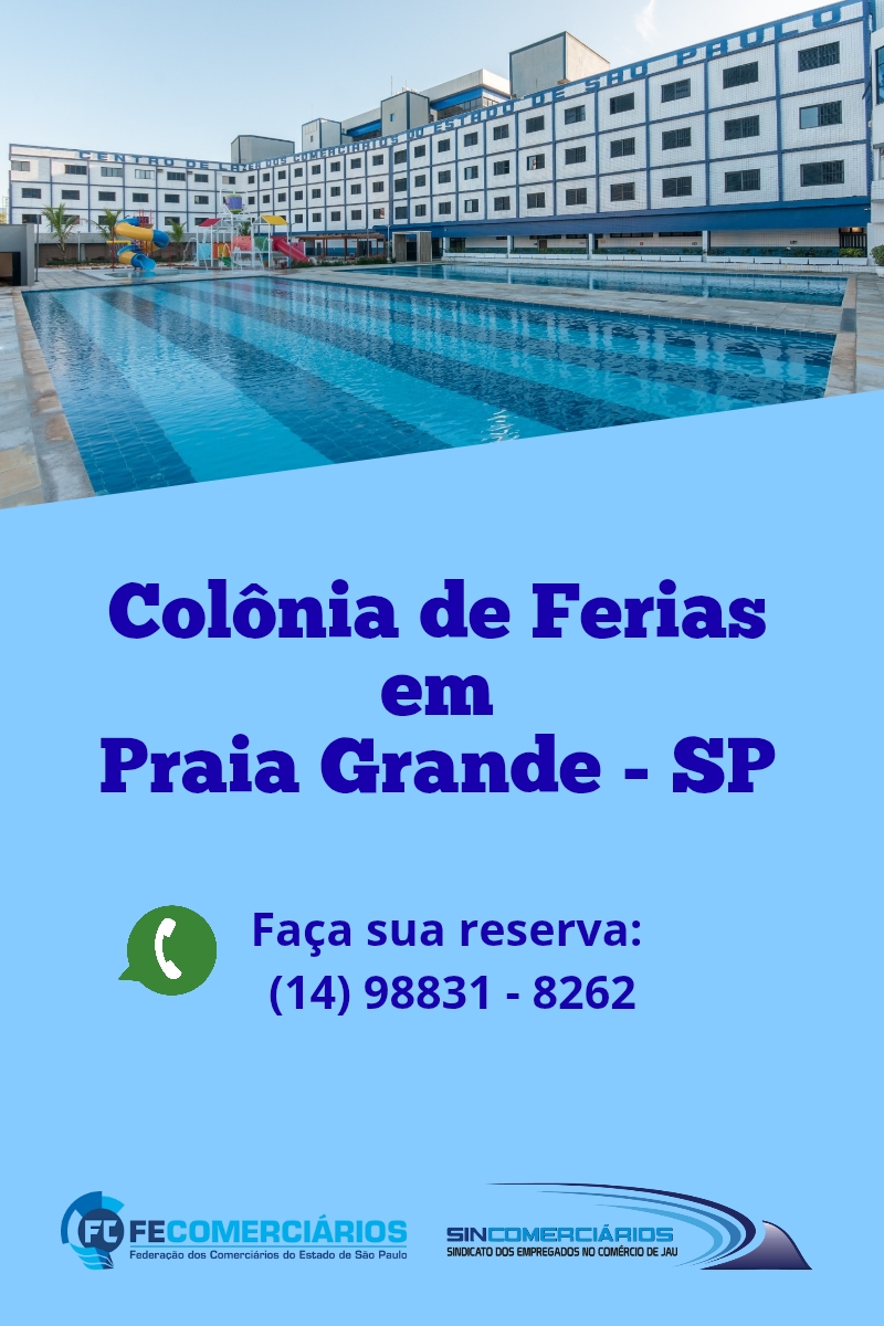 Colônia de Férias em Praia Grande